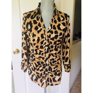 INC International Concepts* Animal Print Top